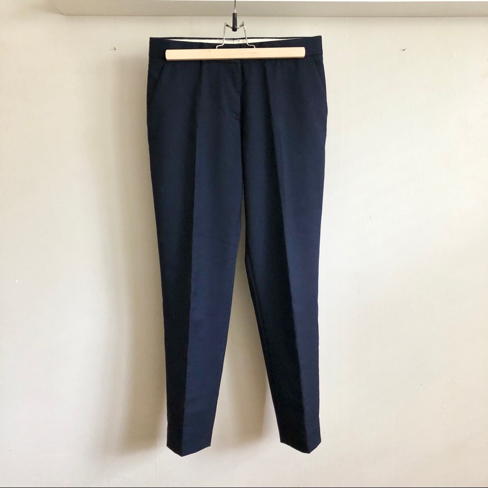 J. Crew Navy Wool Trouser